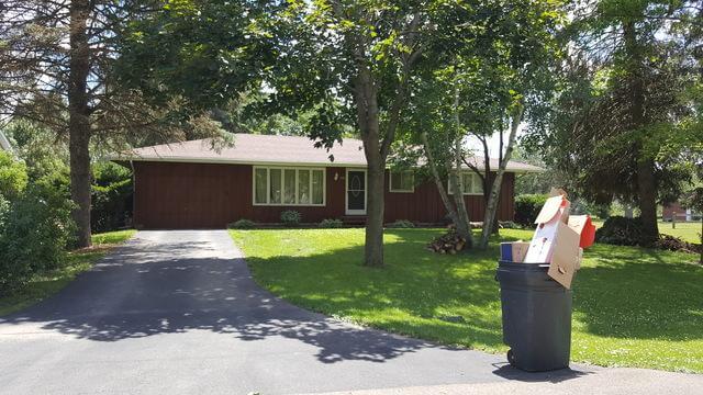 Complete roof replacement in Sandwich, IL Before