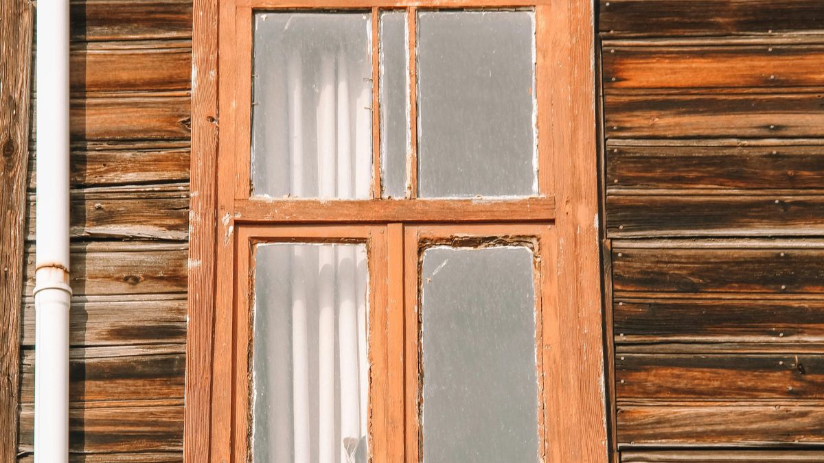 Wooden-Framed Window with a White Pane - Drafty Windows